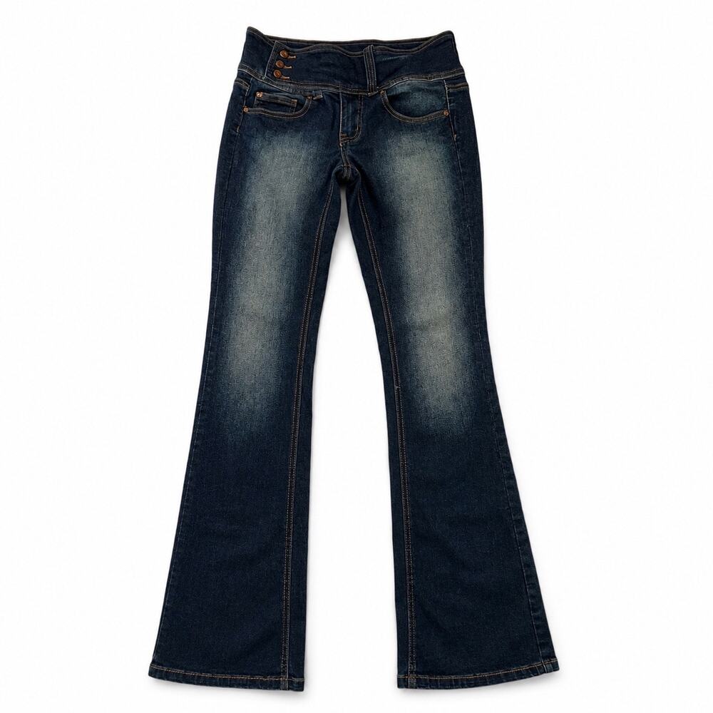 Urban Outfitters BDG Y2K flare Midrise dark wash jeans. Women 27